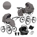 Kunert Romantic 3-in-1 Stroller – Graphite Eco – image 1
