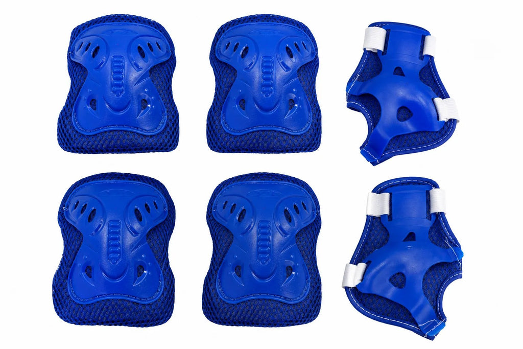 Kunert Kids protective gear set Niko 2, 6-piece: knee, elbow and wrist guards – blue - photo 5