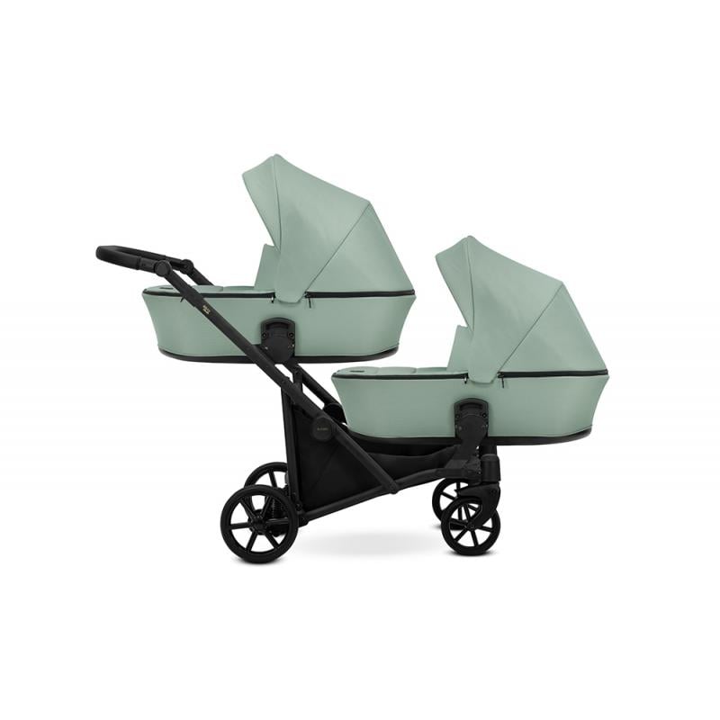 Kunert Brav Duo 2-in-1 Twin Stroller – Graphite – image 2