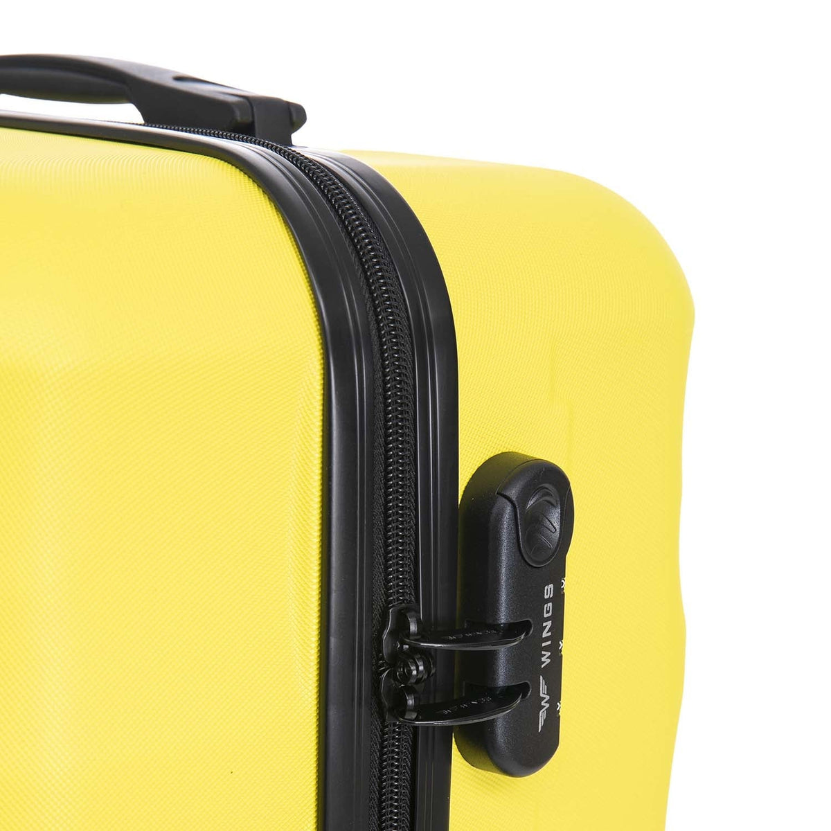Wings Vulture 3-Piece Hard Shell Suitcase Set – Yellow - photo 5
