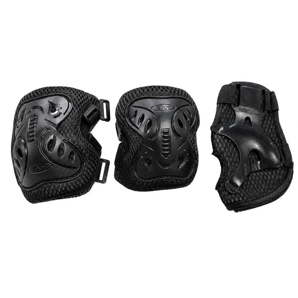 Kunert Kids protective gear set Kely 2, 6-piece: knee, elbow and wrist guards – black - photo 8