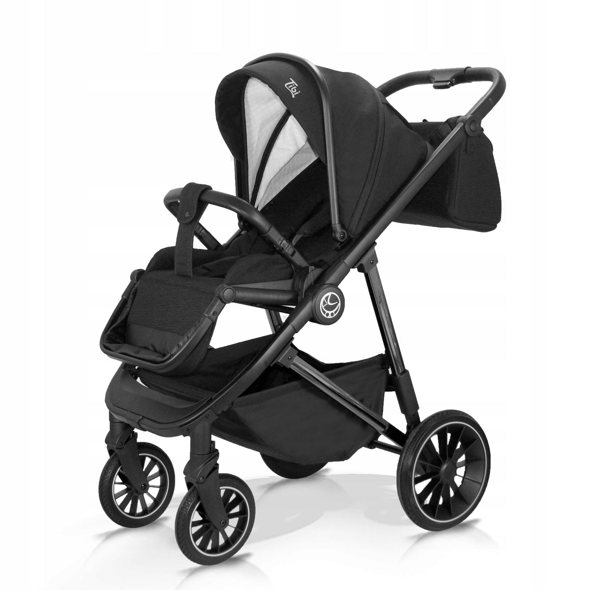 Milukids Tibi 2-in-1 Stroller – Black Electropolished – image 2