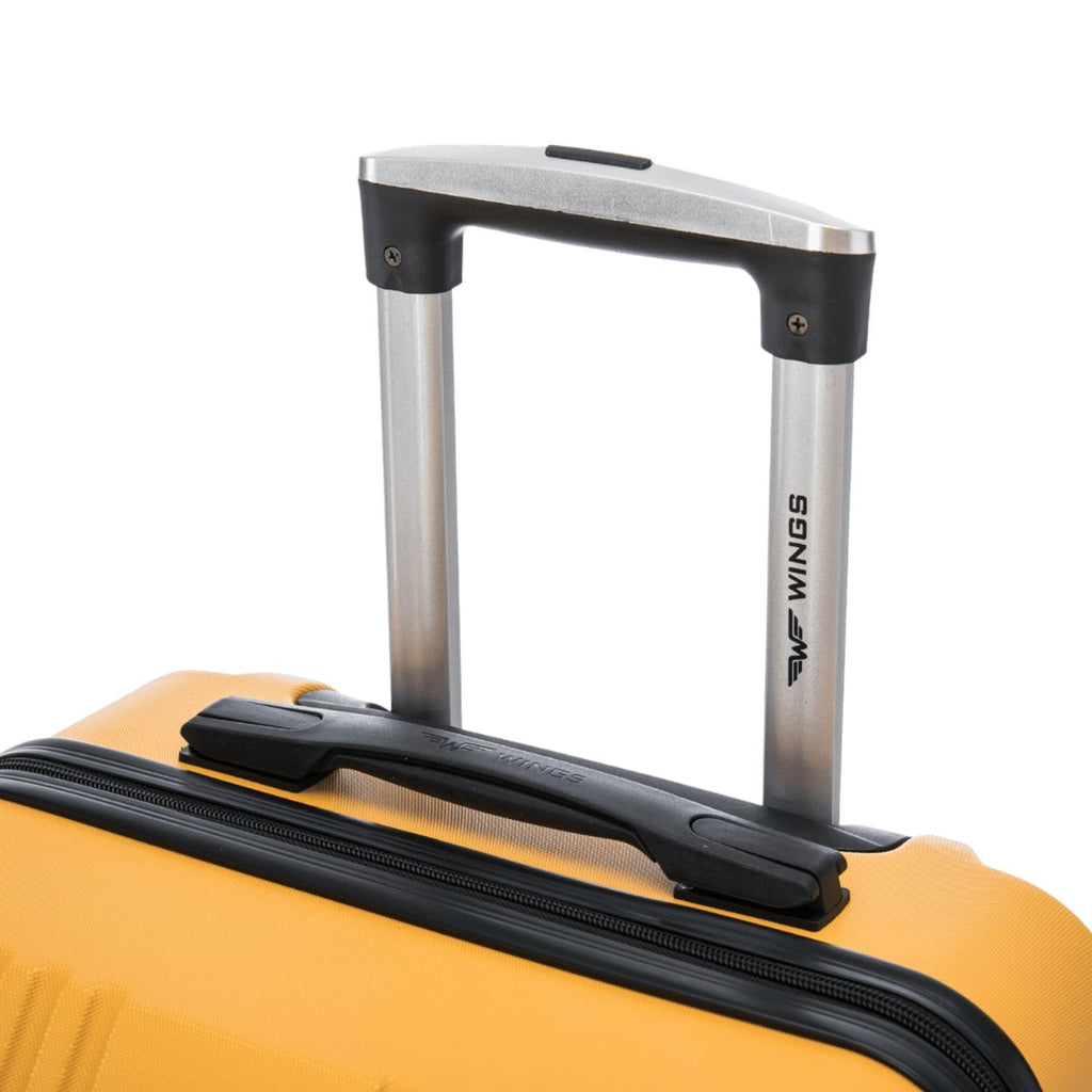 Wings Kestrel 3-Piece Hard Shell Suitcase Set – Yellow - photo 7
