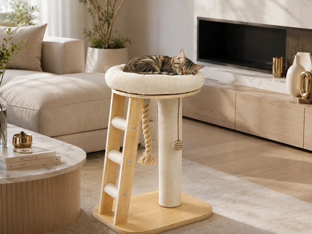 Kunert Cat tree Simba with bed and ladder - photo 9