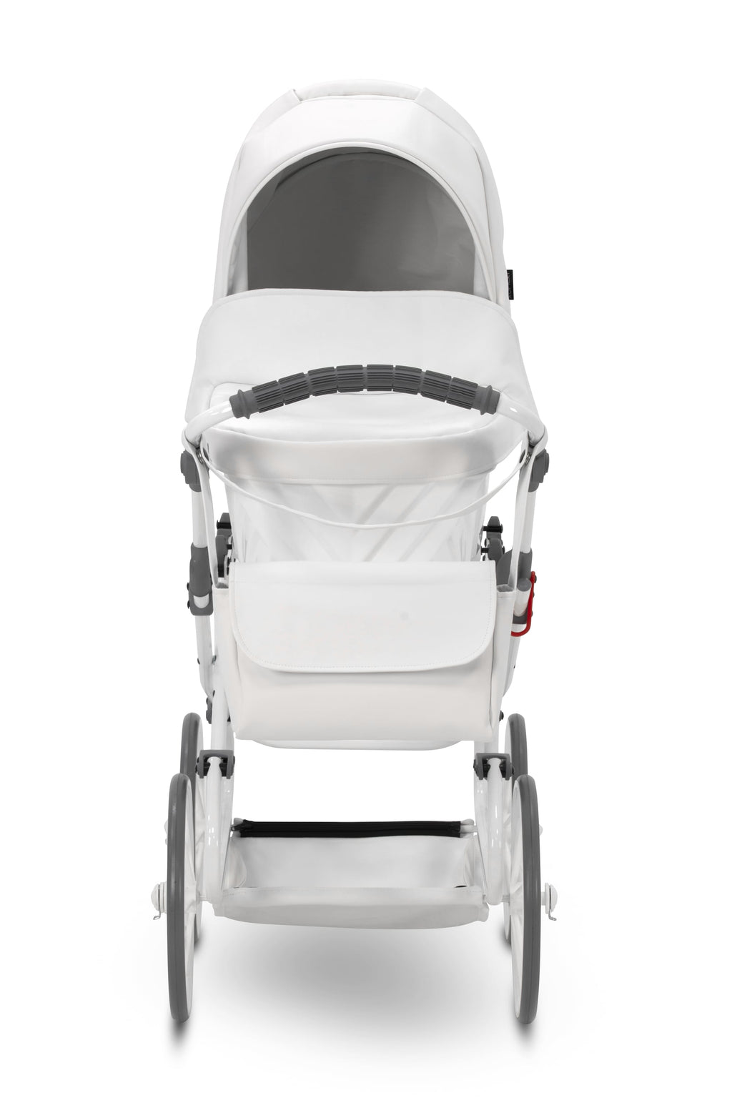 Kunert Rossie Doll Pram – White Pearl Eco – image 1