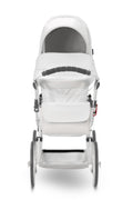 Kunert Rossie Doll Pram – White Pearl Eco – image 1