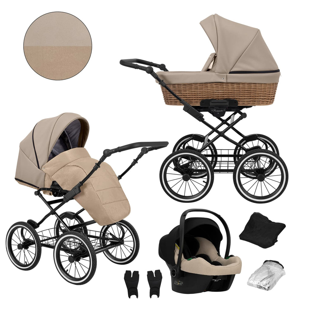 Kunert Romantic Classic 3-in-1 Stroller – ROM-12 – image 1