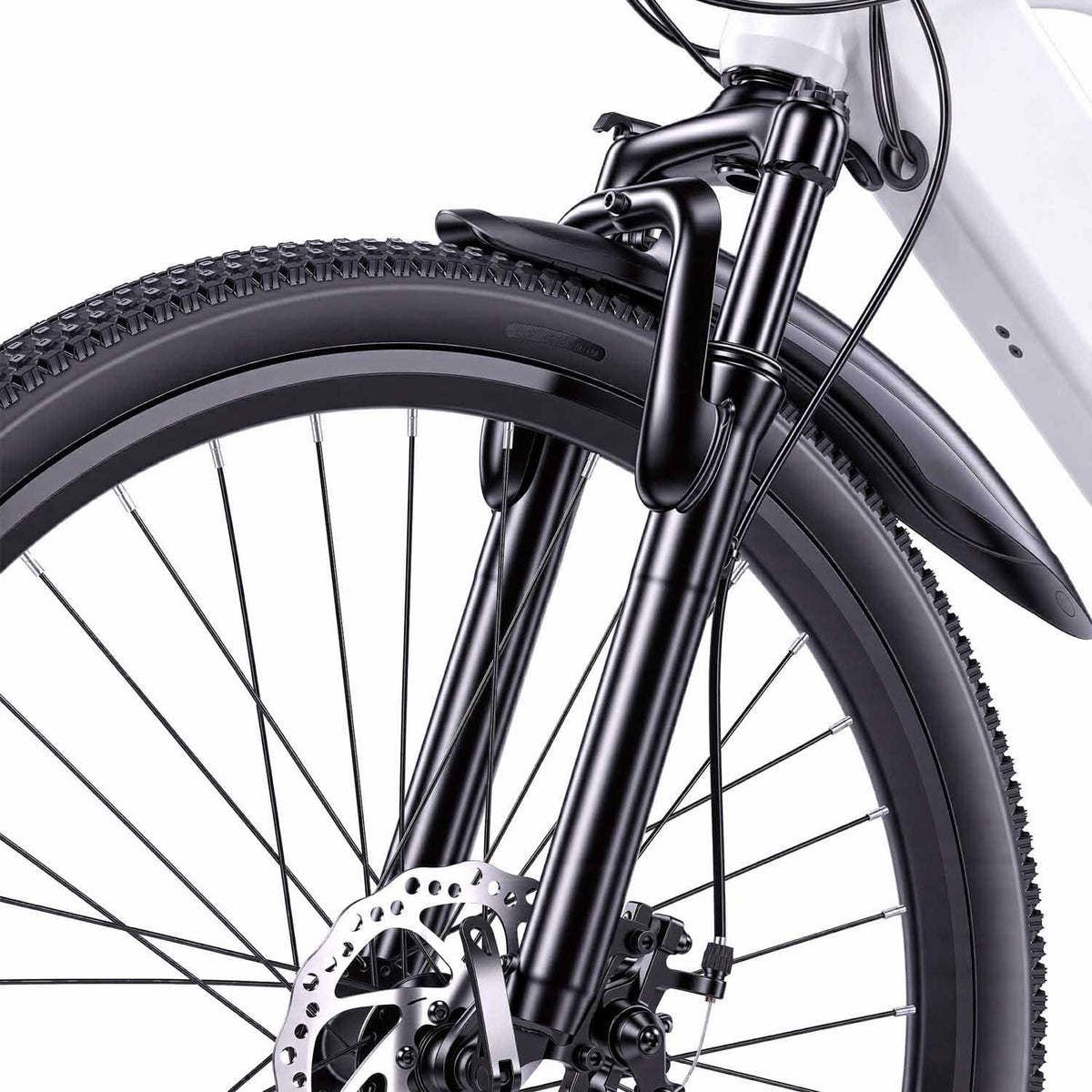 Bikfun AMAK00054 Electric Mountain Bike 26" – White - photo 5