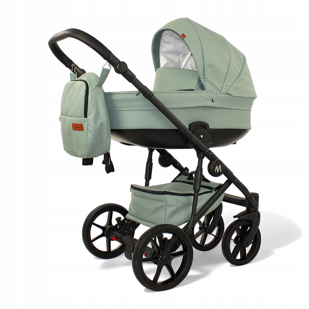 MOMMO Deluxe 3-in-1 Stroller – Mint – image 6