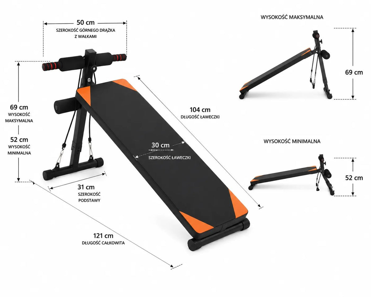 Kunert Sit-up bench COMBAT (inclined) - photo 5