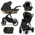 Kunert Ivento Glam 3-in-1 Stroller – Black Style – image 1