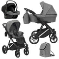 Kunert Lazzio Premium 3-in-1 Stroller – Grey – image 1
