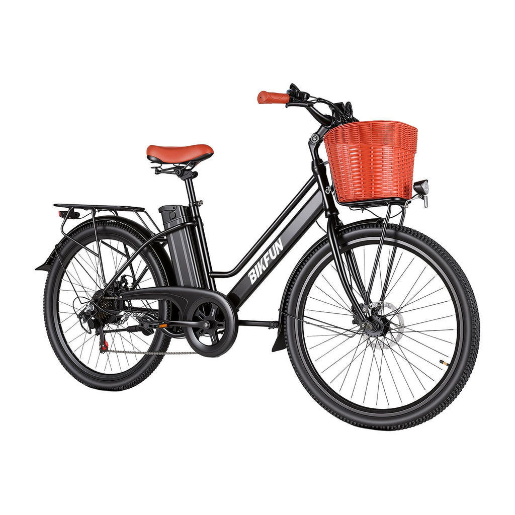Bikfun AMAK00052 Women's Electric Bike 26" – Black - photo 2