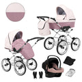Kunert Romantic 3-in-1 Stroller – Pink Eco – image 1
