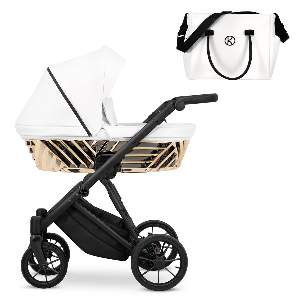 Kunert Ivento Glam Pram – White Pearl – image 2