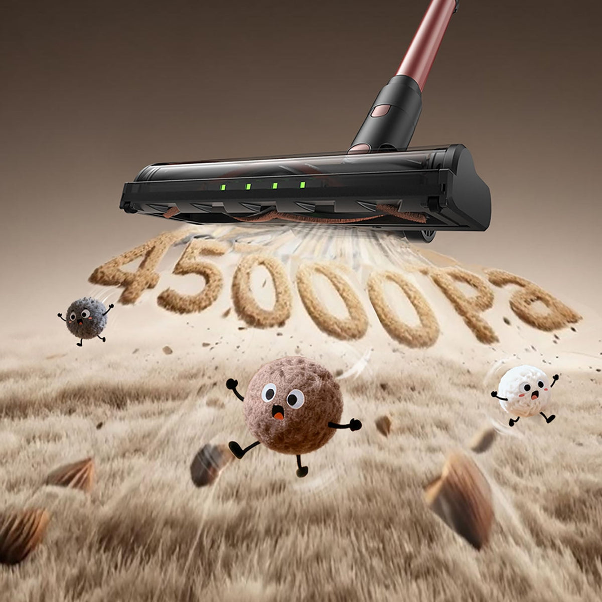 Vactidy V10 Pro Cordless Vacuum 6-in-1 – 45 kPa, 2.2 kg - photo 10