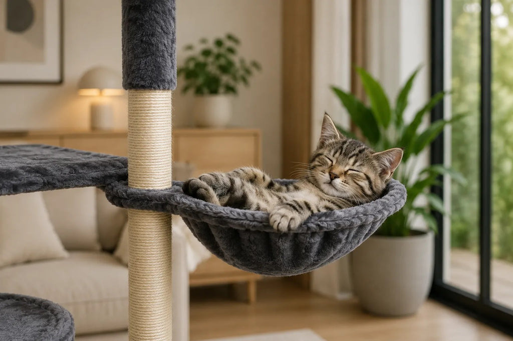 Kunert Cat tree Paradise with cave, hammock and ladder - photo 10
