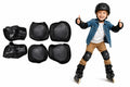 Kunert Kids protective gear set Kely 1, 6-piece: knee, elbow and wrist guards – black