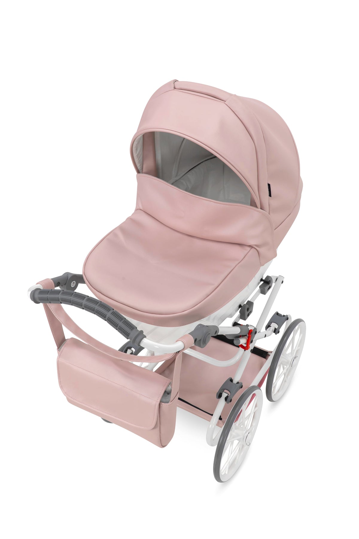 Kunert Rossie Doll Pram – Pink Metalic Eco – image 2