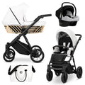 Kunert Ivento Glam 3-in-1 Stroller – White Pearl – image 1