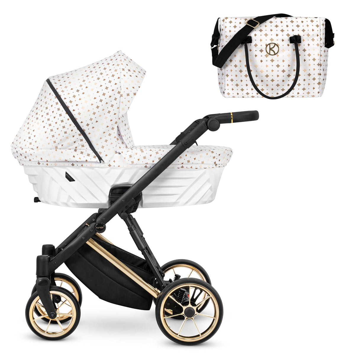 Kunert Ivento Premium Pram – White Style – image 1