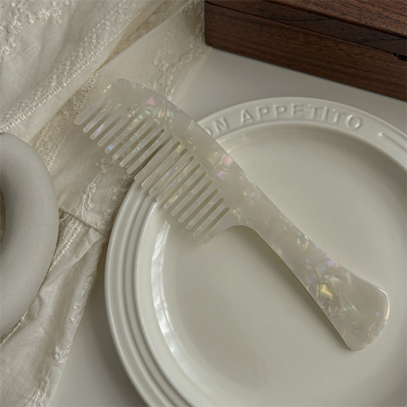 Wide-Tooth Acetate Styling Comb
