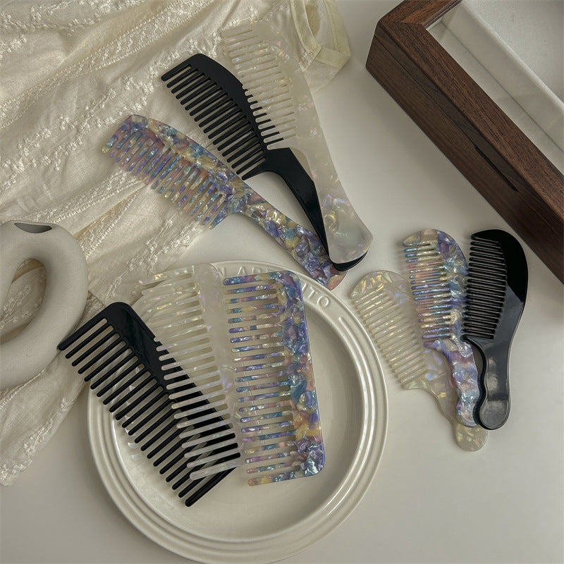 Wide-Tooth Acetate Styling Comb