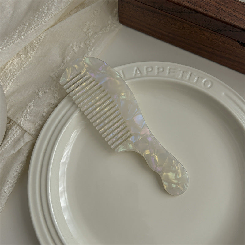 Wide-Tooth Acetate Styling Comb