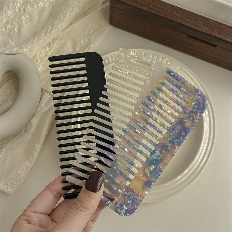 Wide-Tooth Acetate Styling Comb