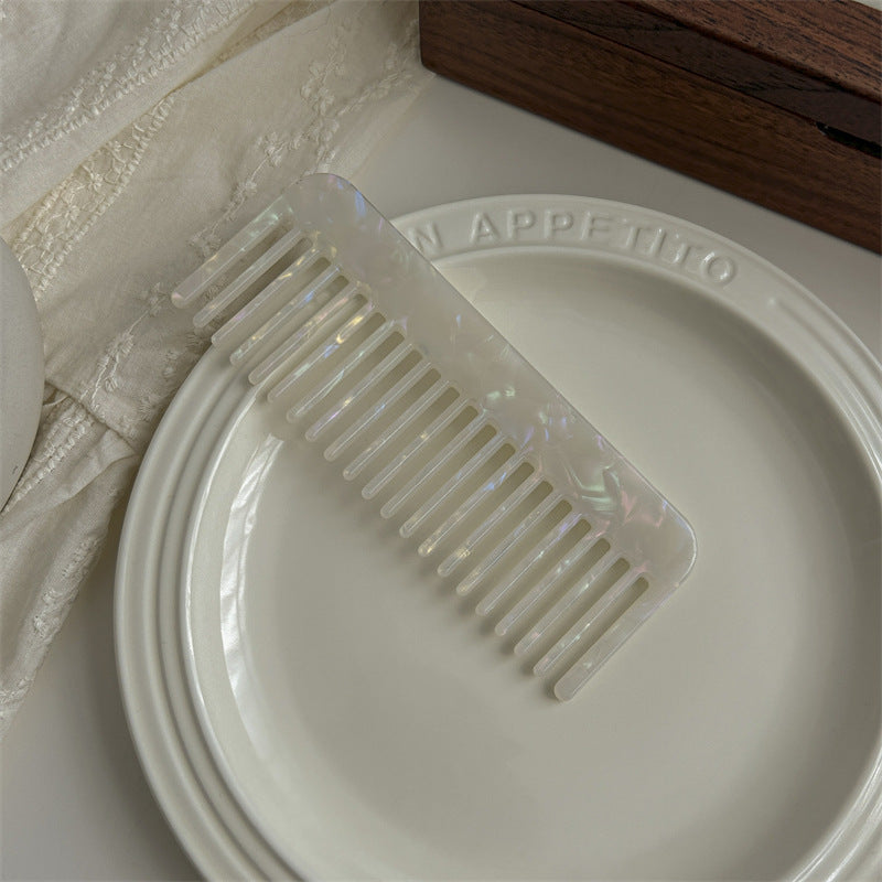 Wide-Tooth Acetate Styling Comb