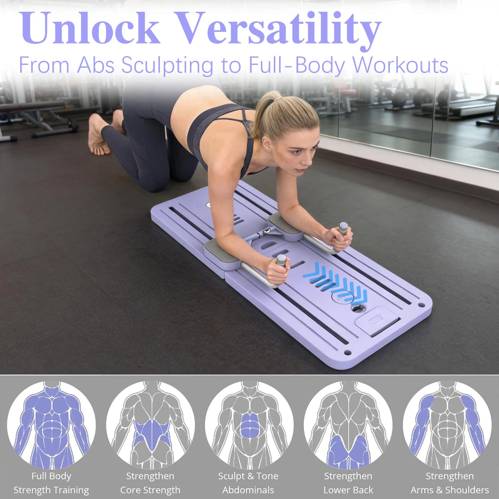Portable Push-Up Board | Full-Body Home Workout System