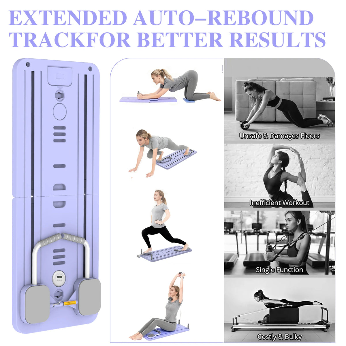 Portable Push-Up Board | Full-Body Home Workout System