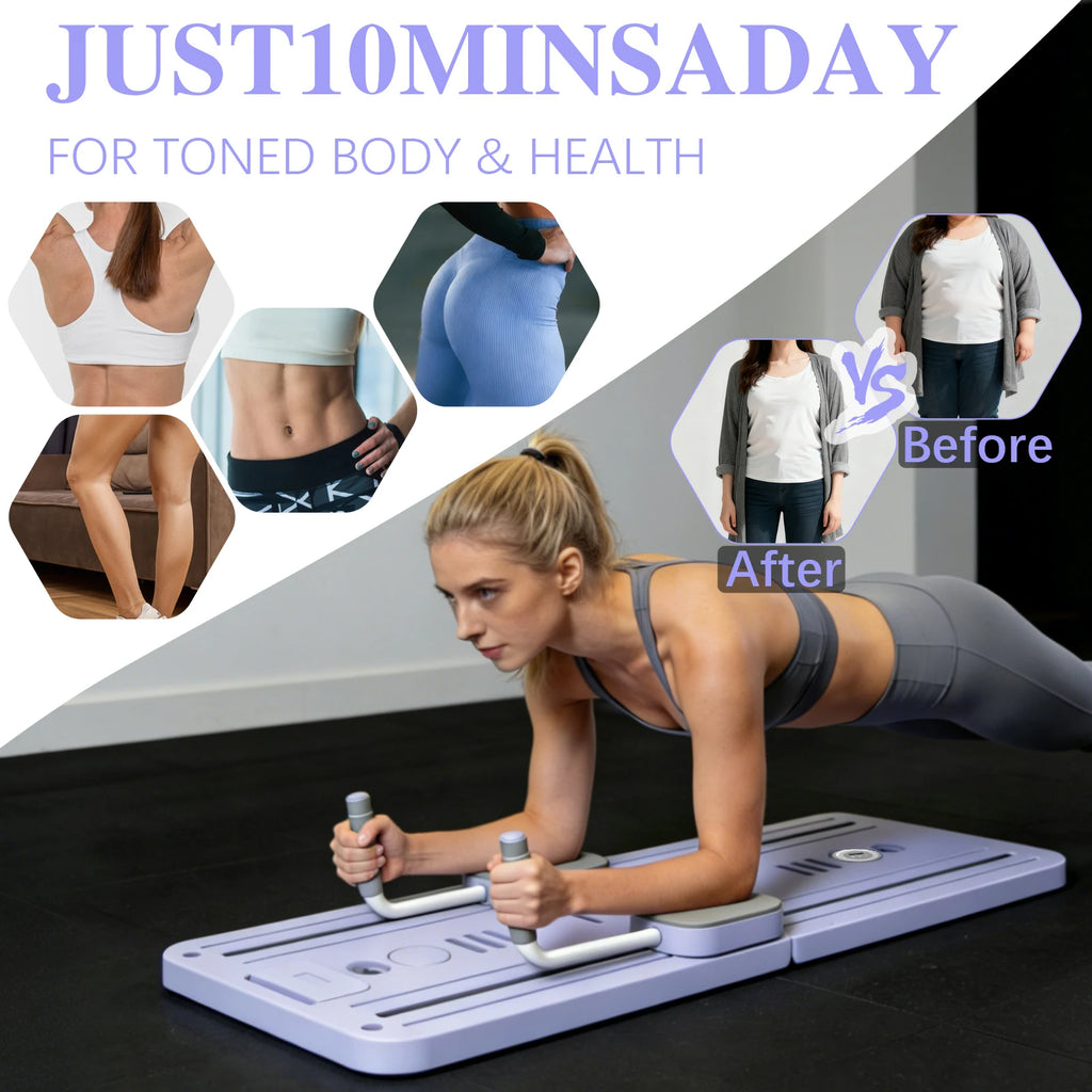 Portable Push-Up Board | Full-Body Home Workout System