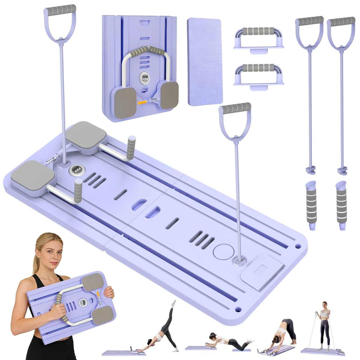 Portable Push-Up Board | Full-Body Home Workout System