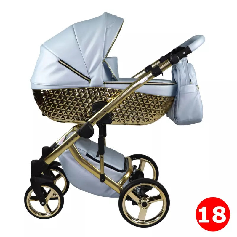 BabySojan Happy Exclusive 3-in-1 Stroller – colour Nr18 – image 3