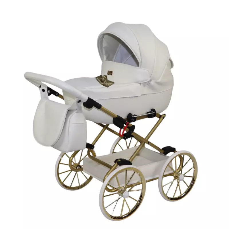 Wózek lalkowy BabySojan Retro Wózek Lalkowy 1w1 — Nr8