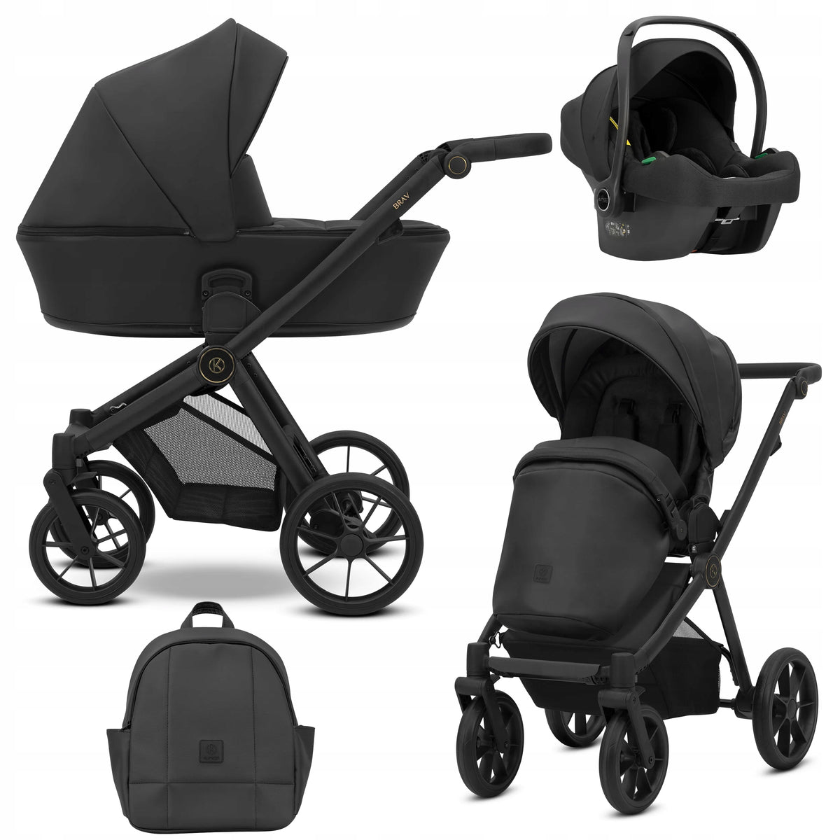 Kunert Brav 3-in-1 Stroller – Sky Blue – image 16