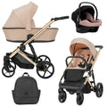 Kunert Arizo Premium 3-in-1 Stroller – Pink – image 1