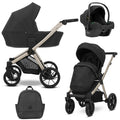 Kunert Brav 3-in-1 Stroller – Black – image 1