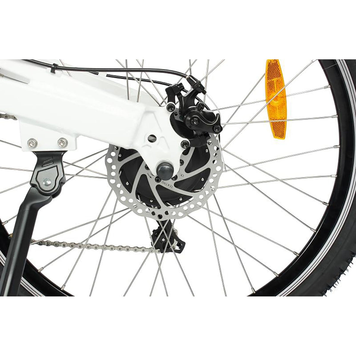Jobo Ring Ring JB-TDE05Z Electric Mountain Bike 17" – White - photo 4