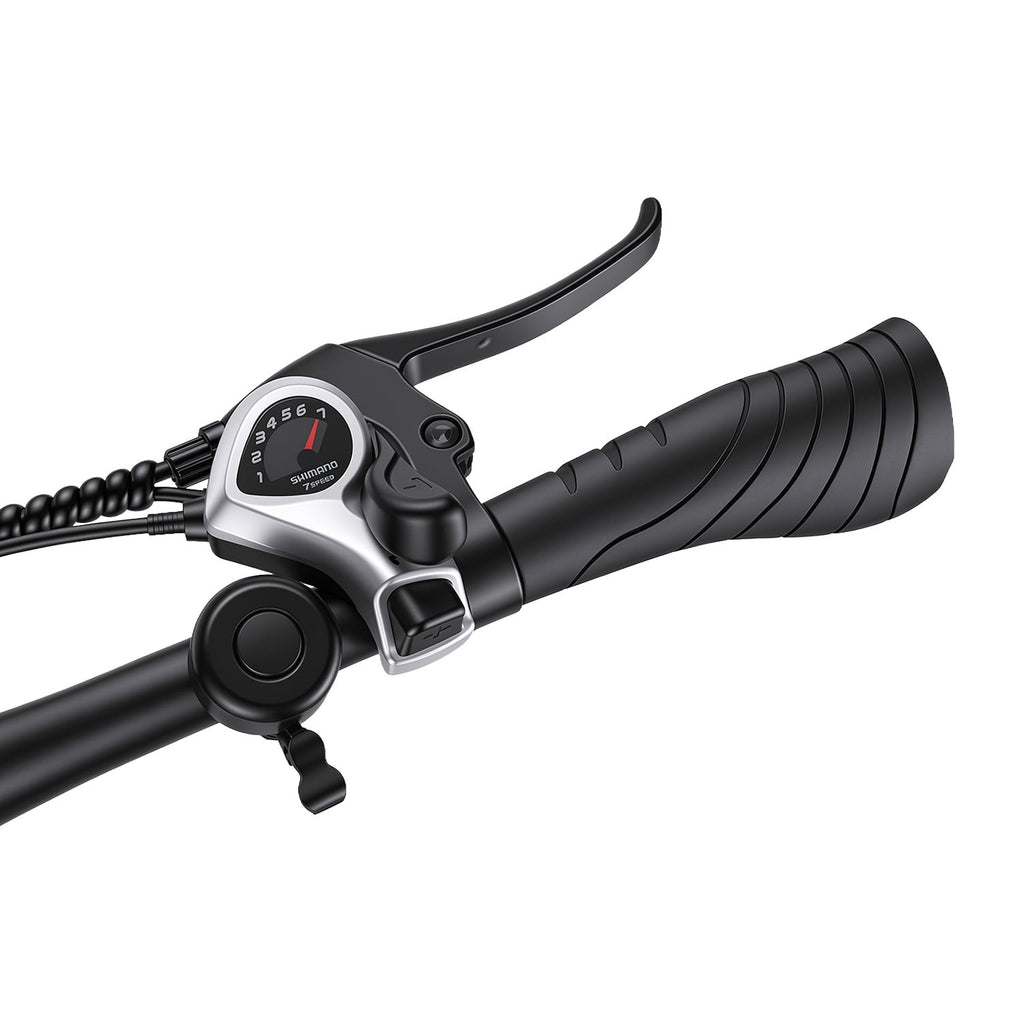 Ancheer Electric Mountain Bike 27.5" – Black / Green - photo 7