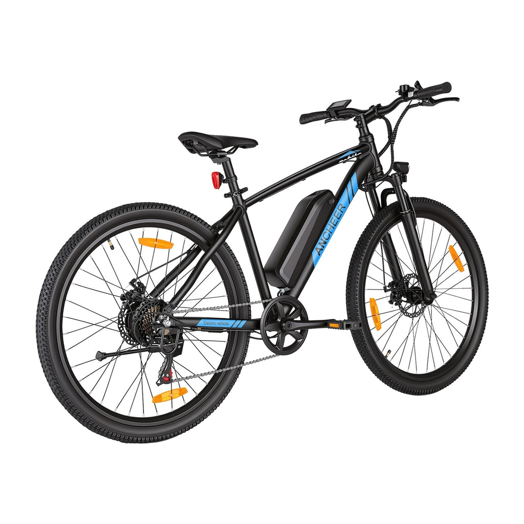 Ancheer Electric Mountain Bike 27.5" – Black / Blue - photo 13
