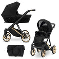 Kunert Ivento Premium 2-in-1 Stroller – Deep Black – image 1