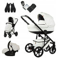 MOMMO Deluxe 3-in-1 Stroller – White – image 1