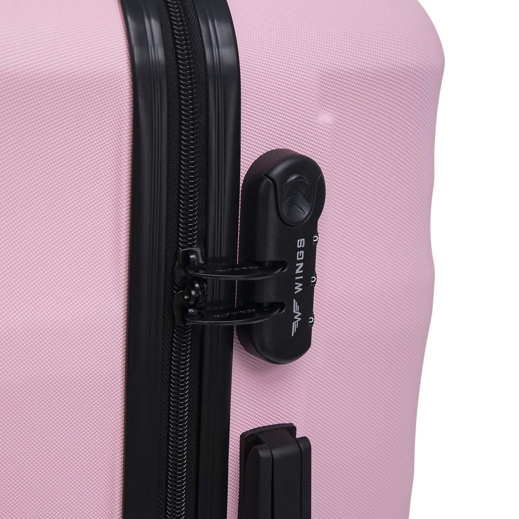 Wings Vulture 3-Piece Hard Shell Suitcase Set – Pink - photo 3