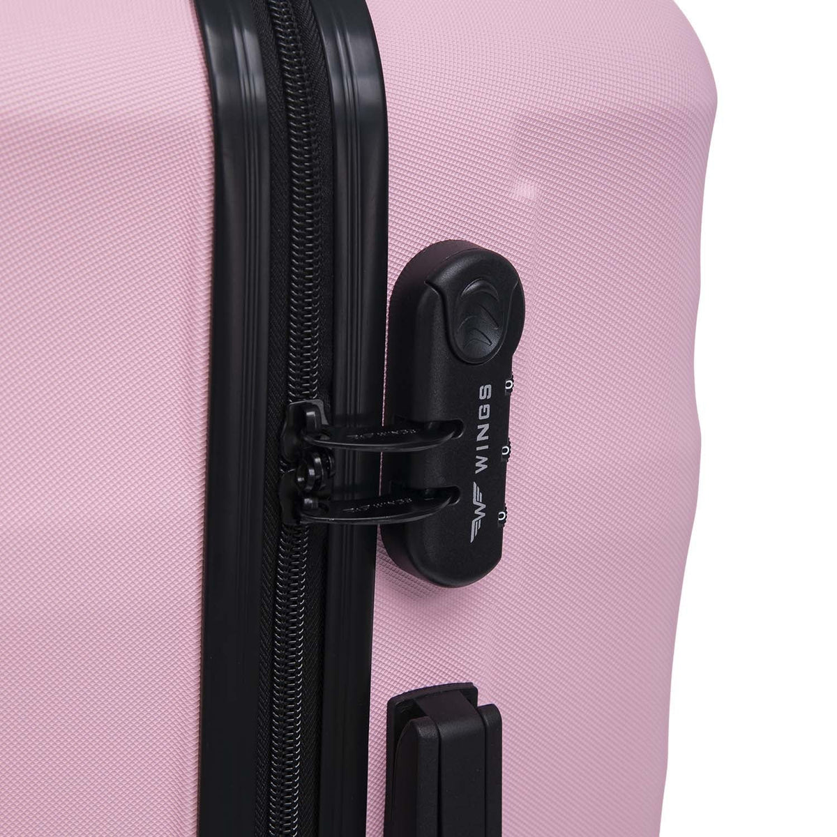 Wings Vulture 3-Piece Hard Shell Suitcase Set – Pink - photo 3