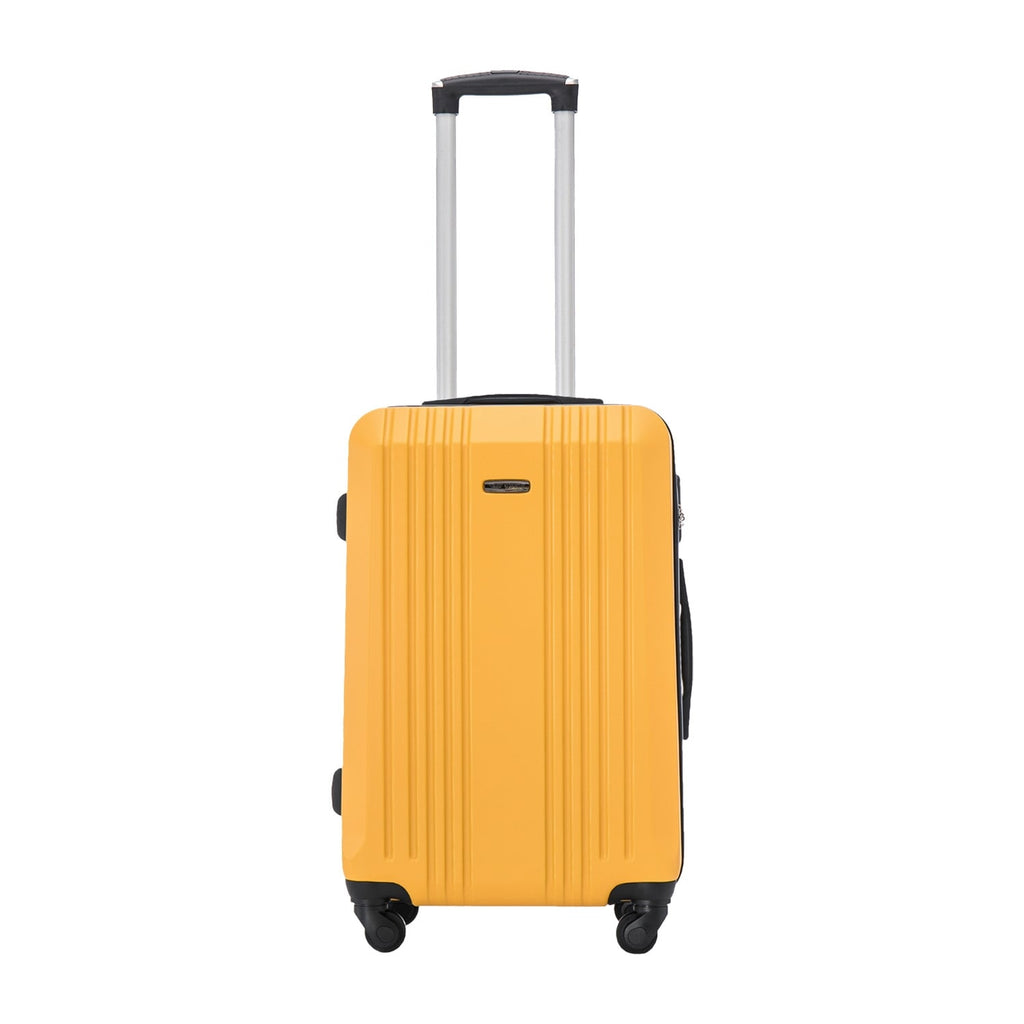 Wings Kestrel 3-Piece Hard Shell Suitcase Set – Yellow - photo 5