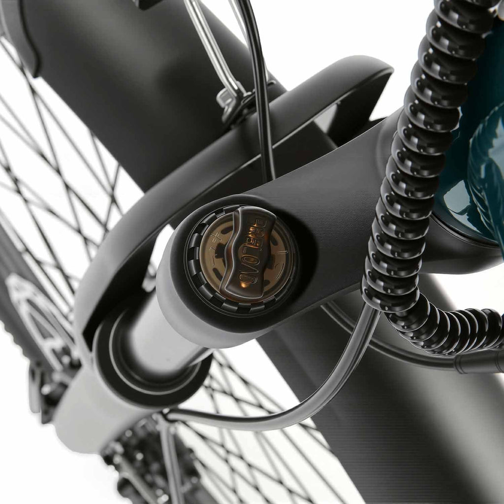 Bikfun AMAK00053 Women's Electric Bike 26" – Dark Green - photo 7