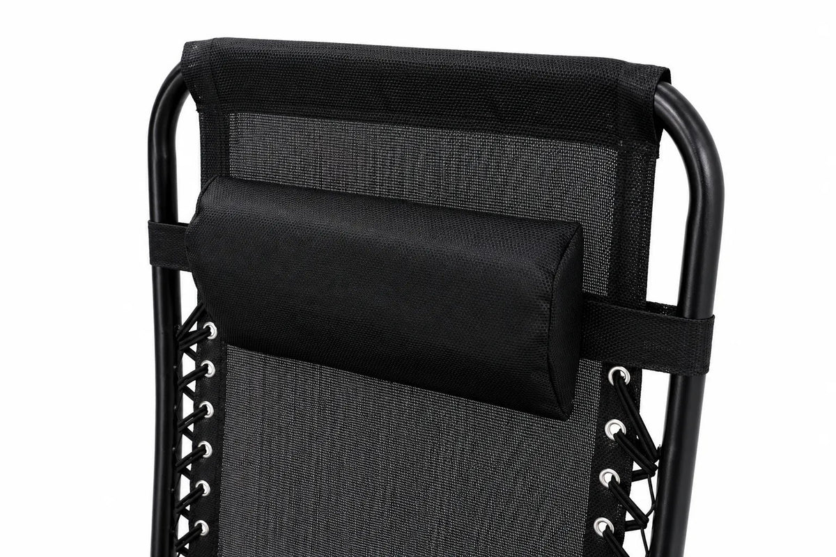 Kunert Folding garden lounger Fiesta zero gravity – black - photo 8