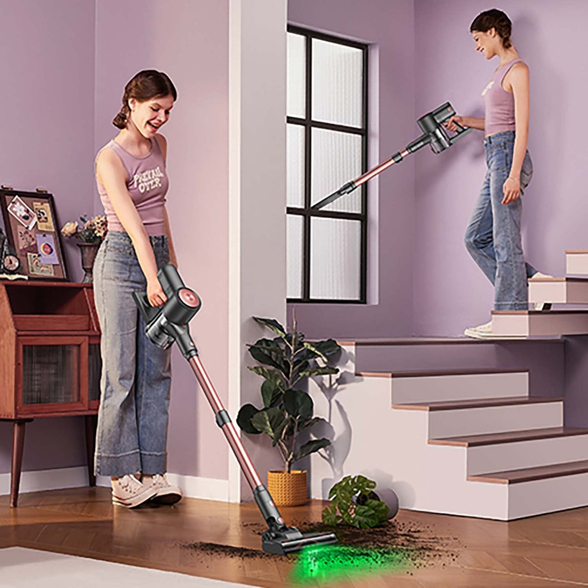 Vactidy V10 Pro Cordless Vacuum 6-in-1 – 45 kPa, 2.2 kg - photo 5